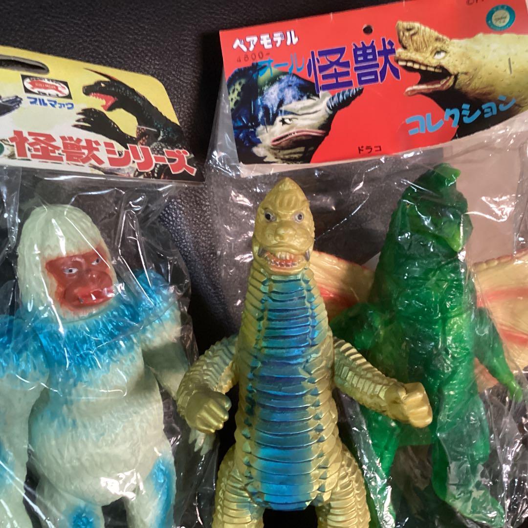 怪彗星ツイフォンSET レッドキング＆ギガス＆ドラコ　ブルマァク ベアモデル