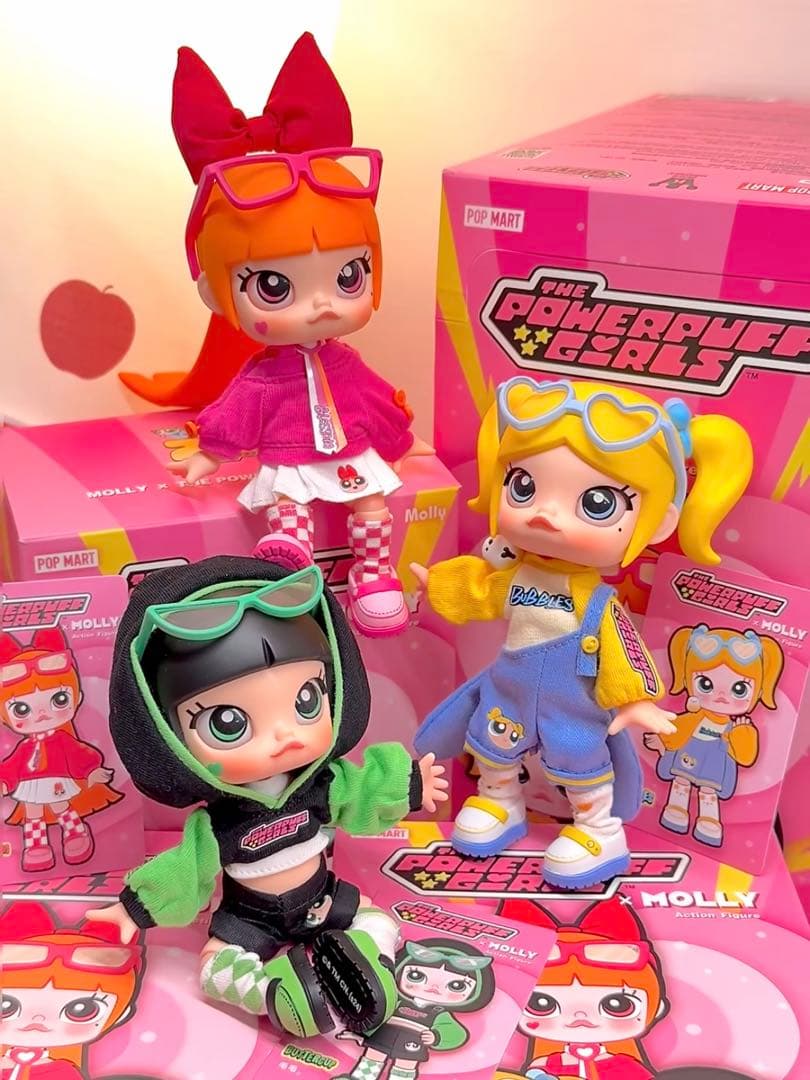 コ*レ様 Molly × The Powerpuff Girls アクションフィ