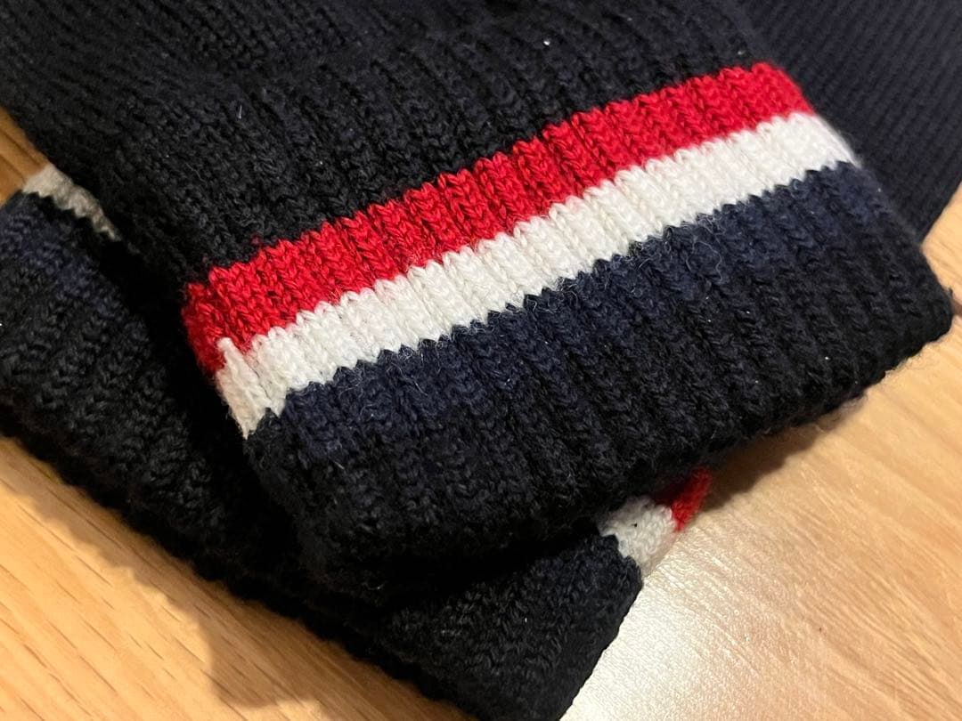 美品★MONCLER モンクレール 手袋★Lサイズ★ 黒色★