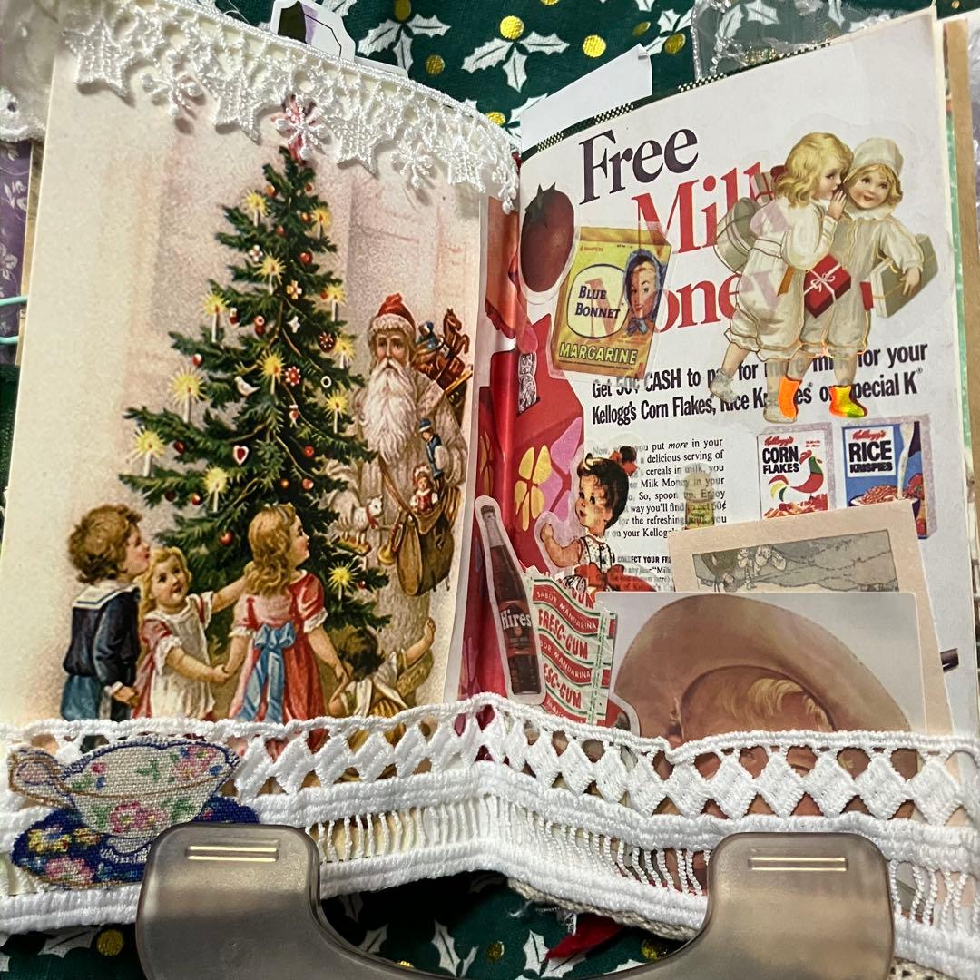 ジャンクジャーナル雑記帳 クリスマス トマトガール 妖精 ヴィクトリア