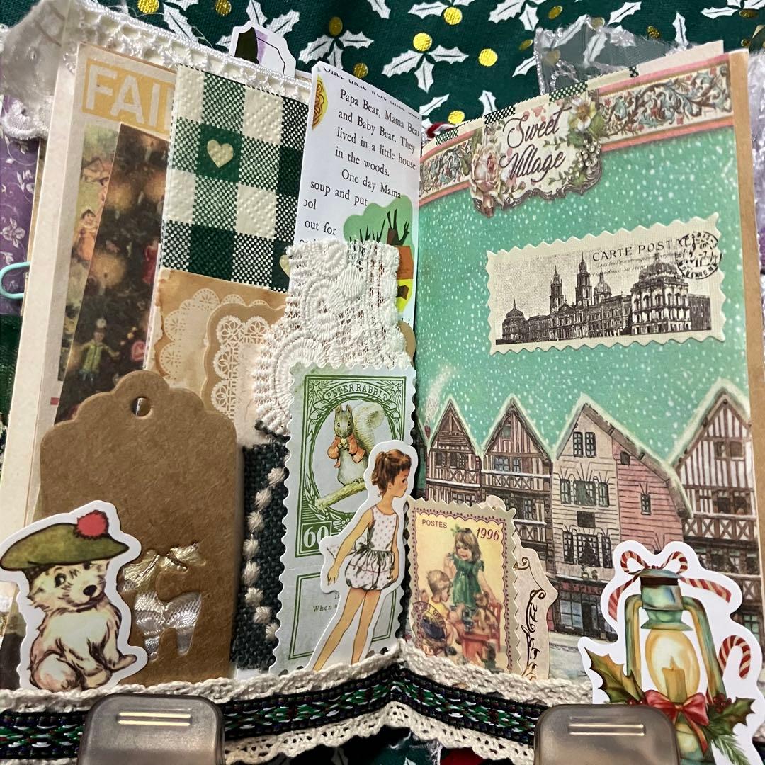 ジャンクジャーナル雑記帳 クリスマス トマトガール 妖精 ヴィクトリア