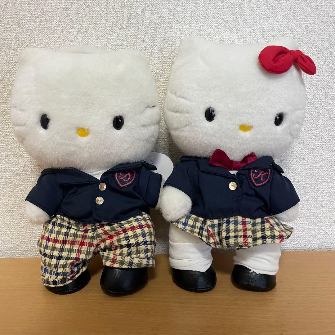 サンリオ ハローキティ キティ ダニエル 制服 ぬいぐるみ ブレザー レア