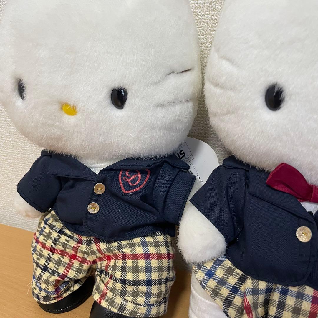 サンリオ ハローキティ キティ ダニエル 制服 ぬいぐるみ ブレザー レア