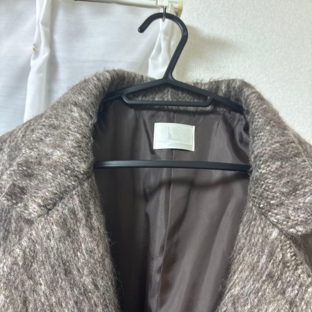 loin nuit shaggy coat / シャギーコート ブラウン