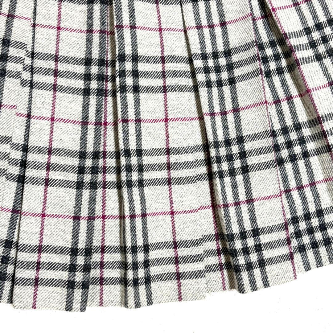 ✨美品✨ バーバリーロンドン プリーツスカート ノバチェック メガチェック 38