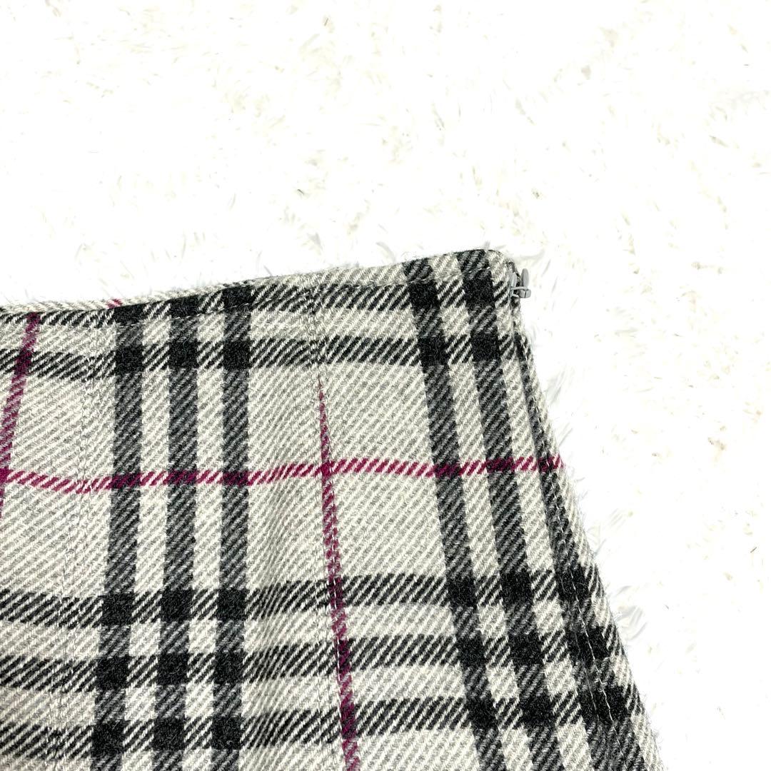 ✨美品✨ バーバリーロンドン プリーツスカート ノバチェック メガチェック 38