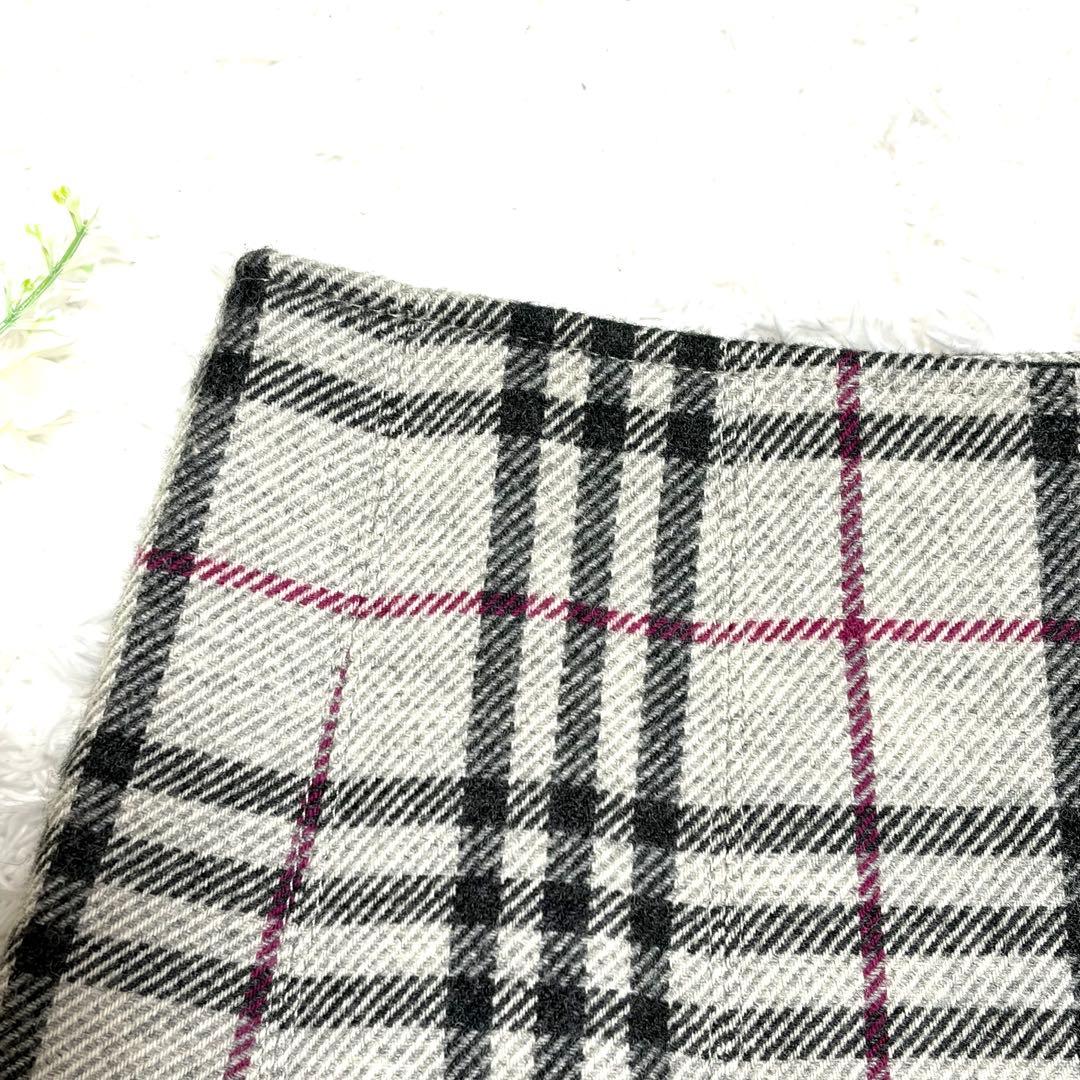 ✨美品✨ バーバリーロンドン プリーツスカート ノバチェック メガチェック 38