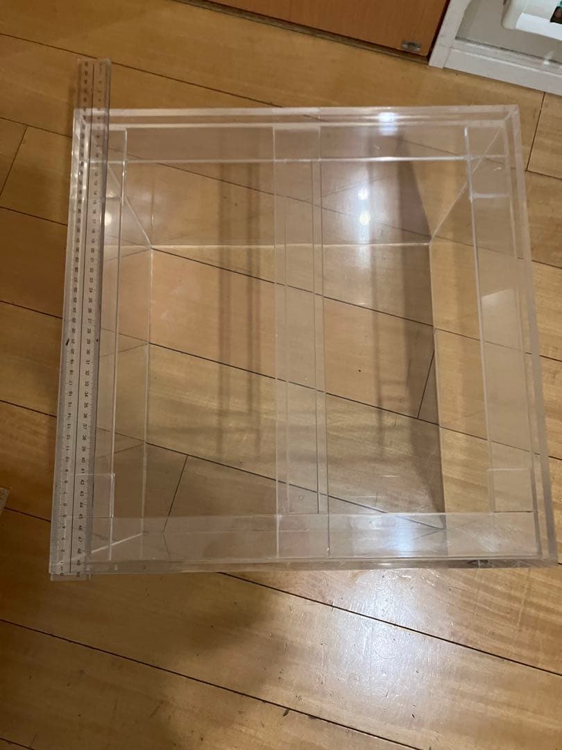 カンテツW450×D450×H350アクリル水槽 厚8㎜底面6㎜