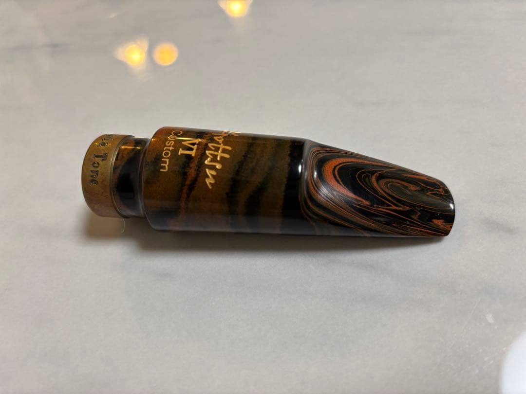 Gottsu 特注マウスピース　Sepia tone custom