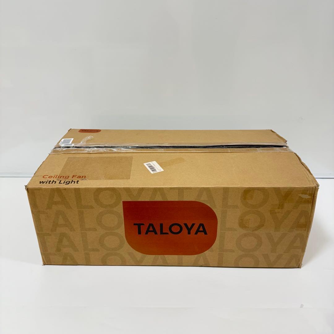 【新品】TALOYA シーリングファンライト LED天井ファンライト 白