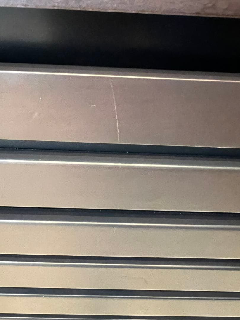 【中古品】ダークブラウン テレビ台 引き出し付き