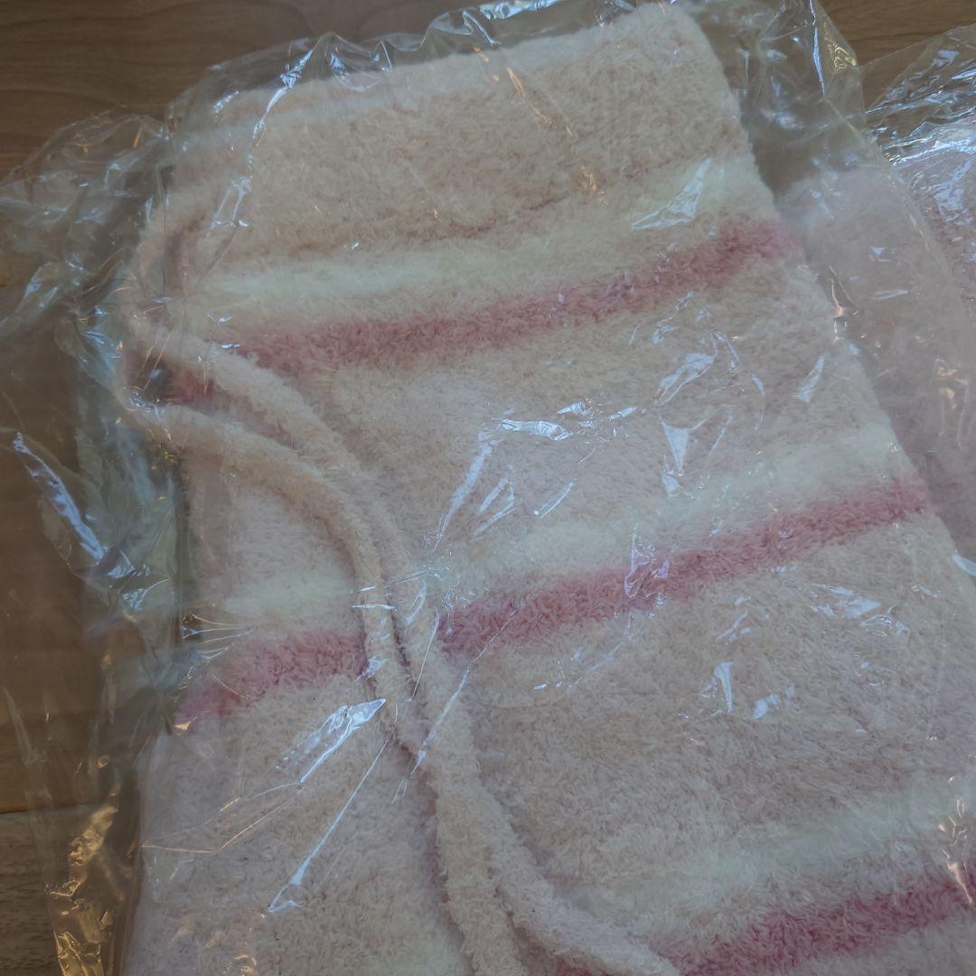 ジェラードピケ　2025　もこもこ2点セット フード付き ストライプ