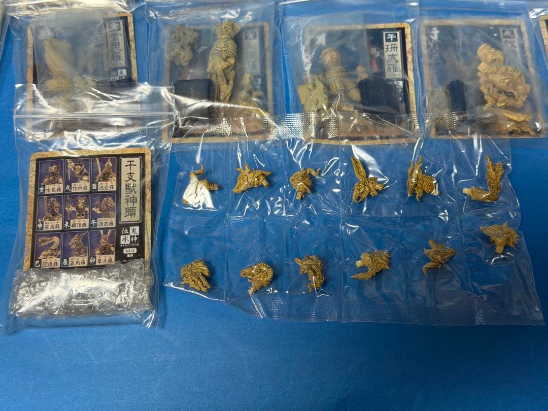 やのまん 鬼神伝承 眷属十二神将 シークレット 干支獣神頭 13種セット