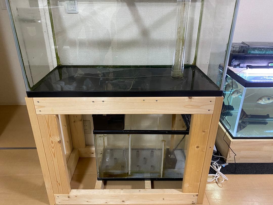 オーバーフロー90cm水槽セット (引き取り限定)