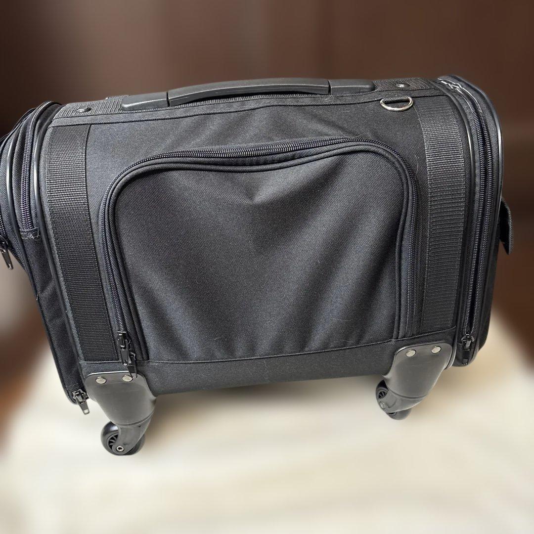 【未使用品】OFT 3wayペット用キャリーケースMサイズ ～10㎏軽量ブラック