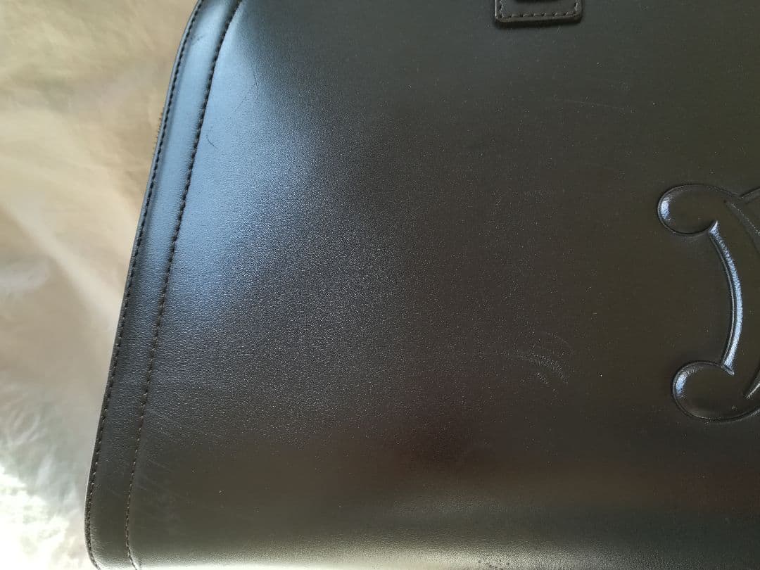 セリーヌ革バッグ