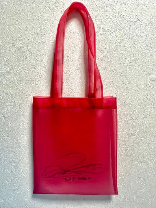 TWICEダヒョン直筆サイン入りバッグ KCON2019 幕張メッセ限定