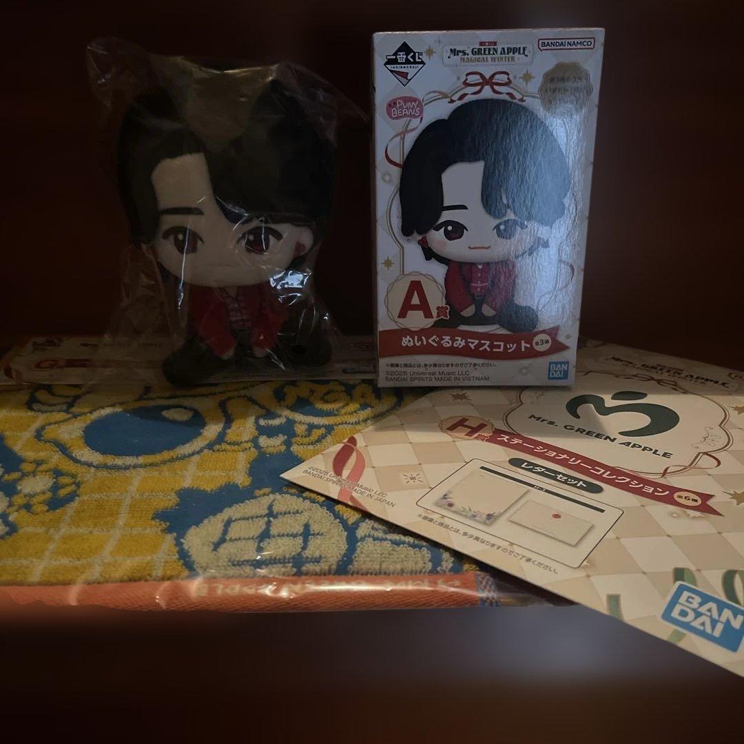 Mrs GREEN APPLE一番くじ マスコット 大森元貴さん