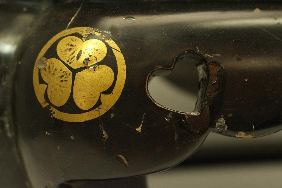 古美術 徳川 三つ葉葵紋 瓶掛 火鉢 大名火鉢(ZE479)