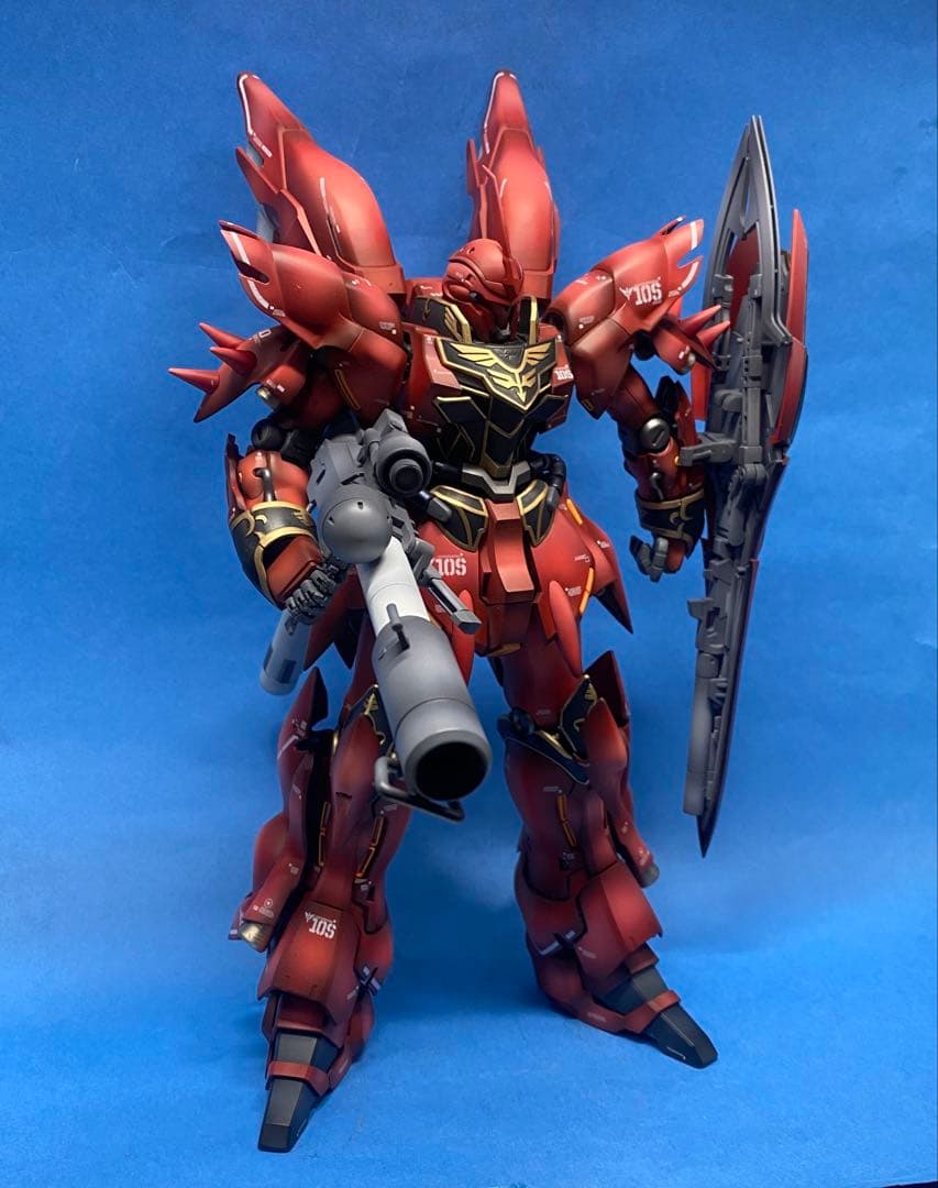 バンダイMGシナンジュプラモデル完成品