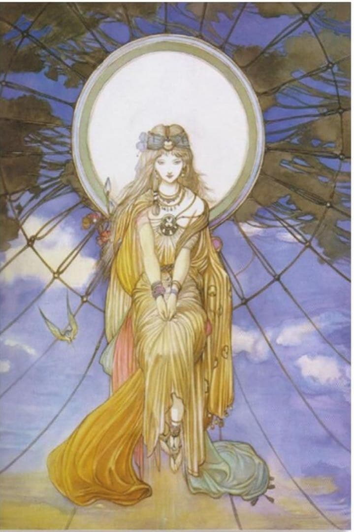 天野喜孝　アートポスター　「騎神きたりぬ」　「黎明」　「春の宴」