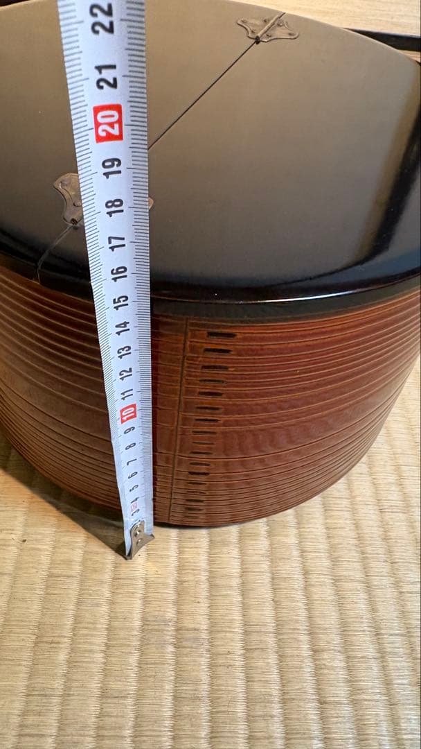 裏千鳥　曲水指 水指『春慶塗　鳥金蒔絵蓋　茶道具