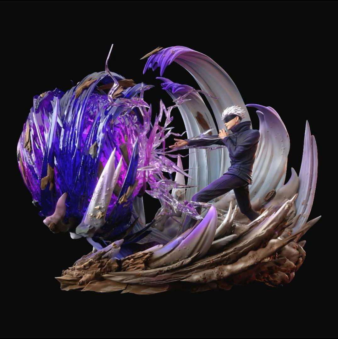 呪術廻戦 五条 悟 虚式 茈 1/6スケール 塗装済み完成品フィギュア