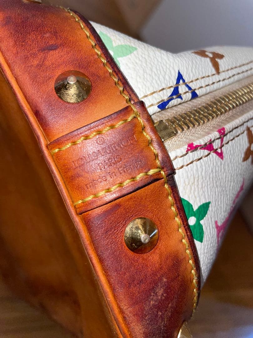 【正規品：美品】LOUIS VUITTON マルチカラー アルマ ハンドバッグ