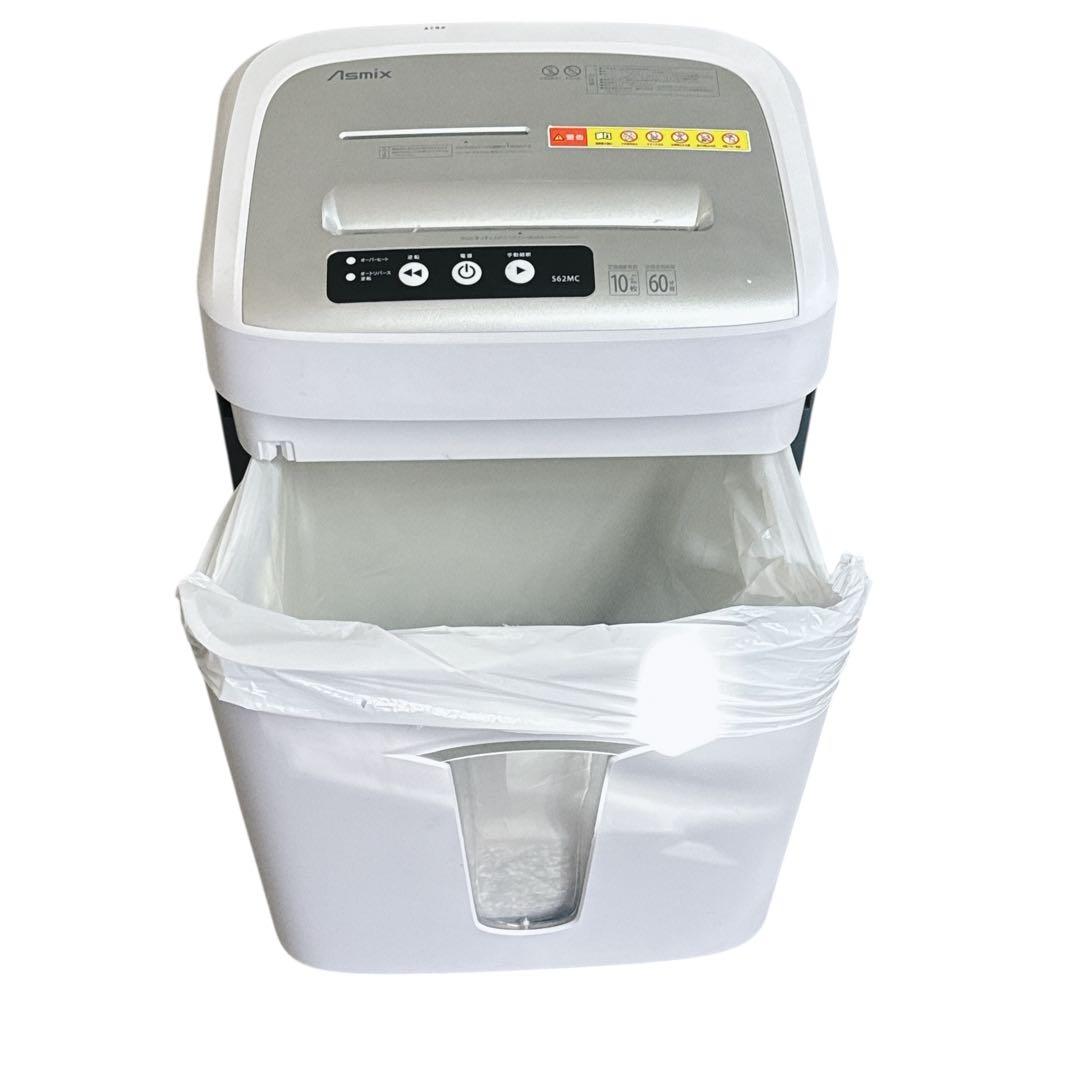 アスカ シュレッダー Asmix S62MC マイクロカットシュレッダー