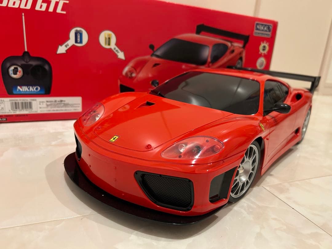 希少 廃盤 1/10 NIKKO フェラーリ Ferrari 360 GTC