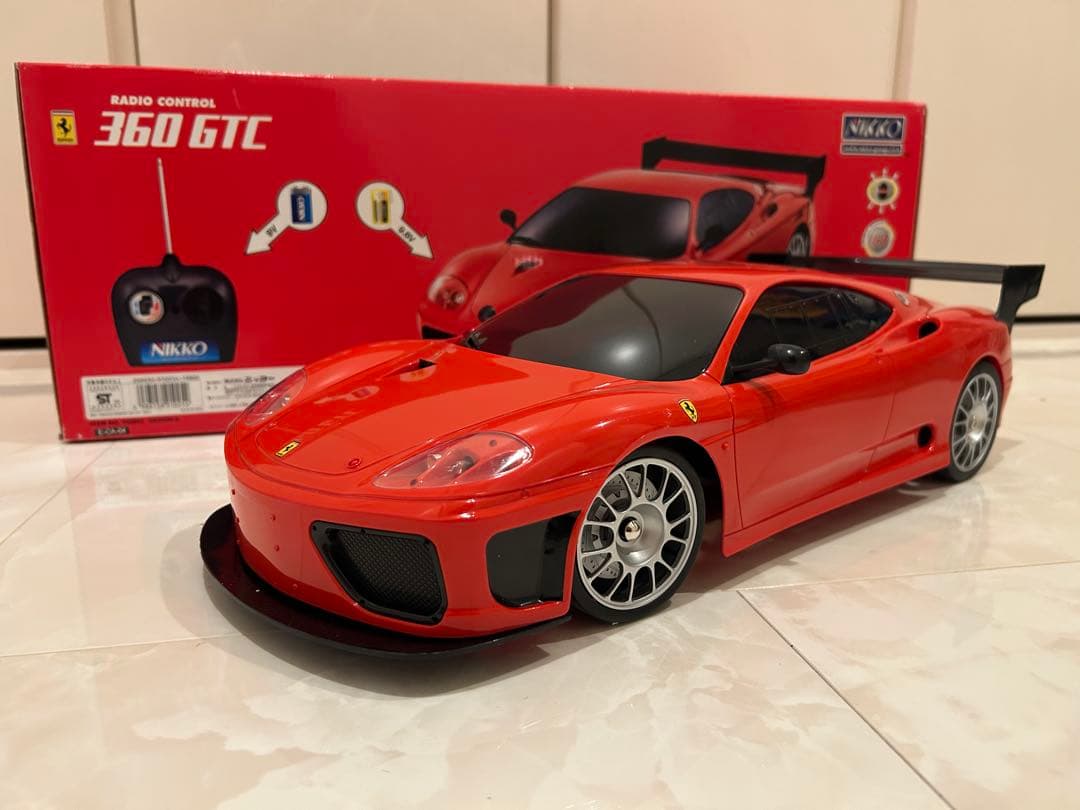 希少 廃盤 1/10 NIKKO フェラーリ Ferrari 360 GTC