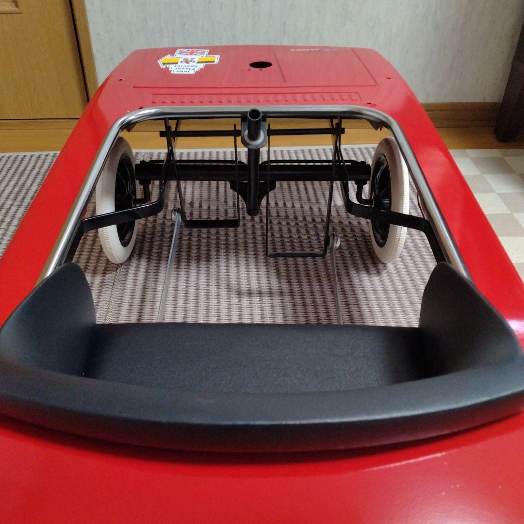 旧車　GTR　ペダルカー　ブリキ大型遊具　昭和レトロ　オブジェ　日本製　新品