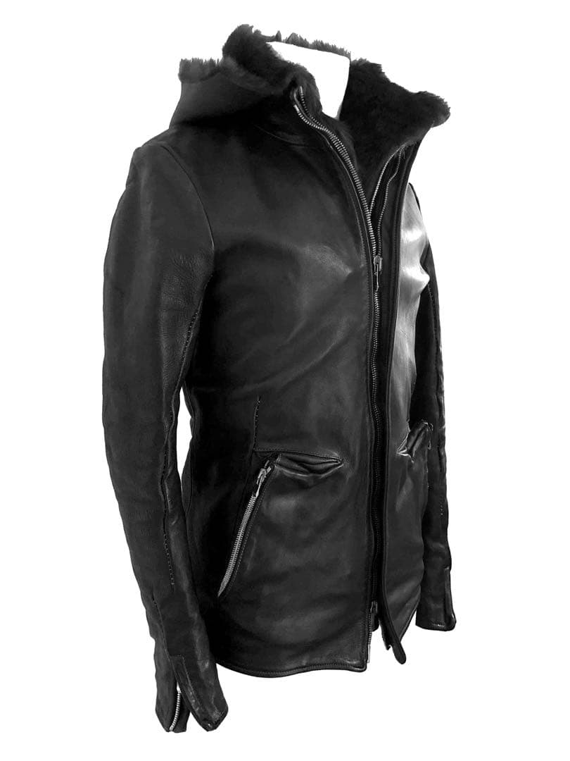 ぼ*う様 incarnation ムートンフード付ブルゾン ma+ DEVOA