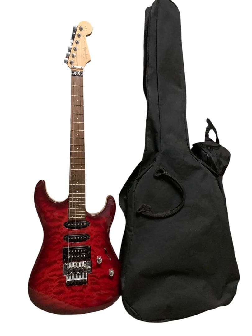 キ③Squier スクワイヤー　STG-38 ステージキャスター　fender