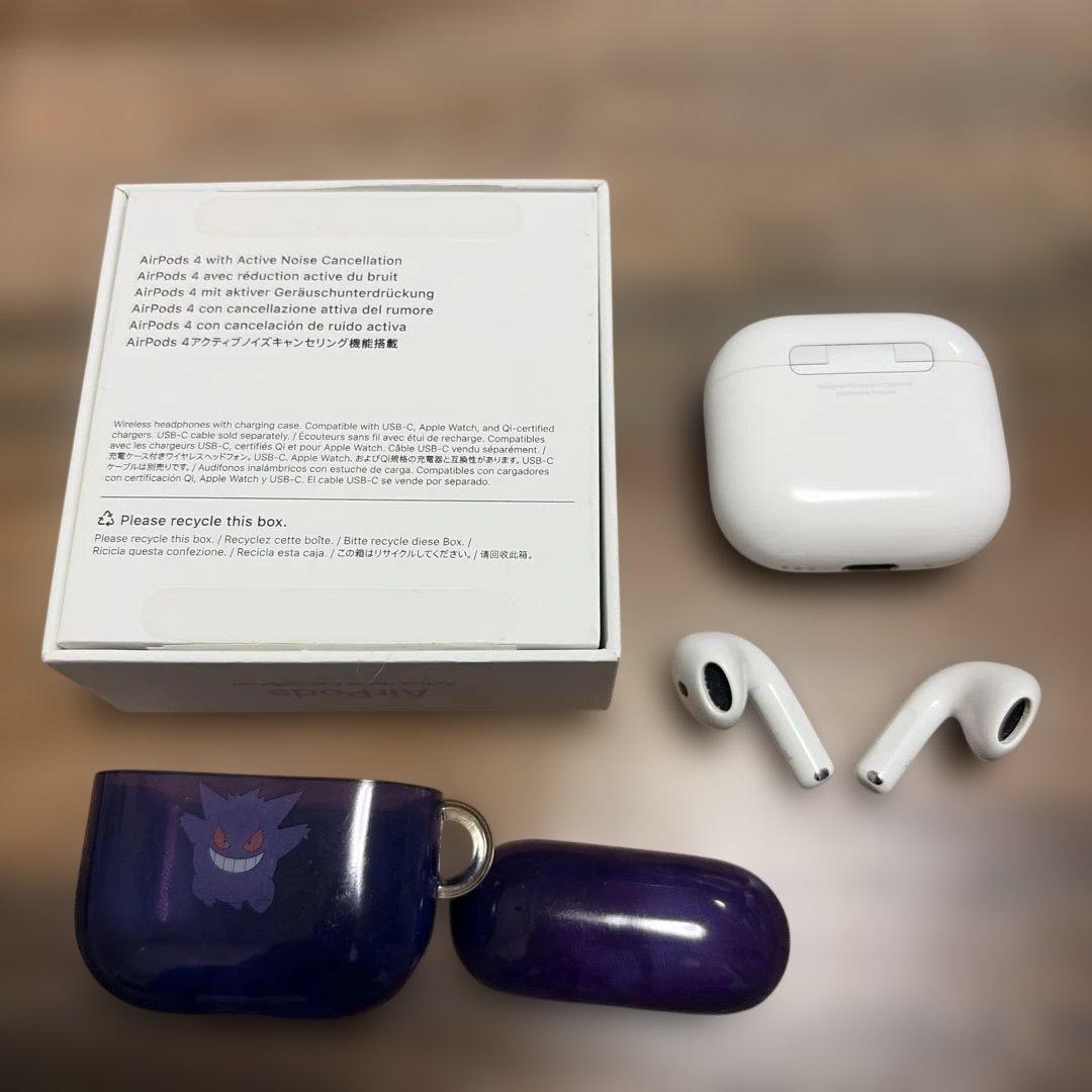 AirPods４　ANC ホワイト 未使用に近い