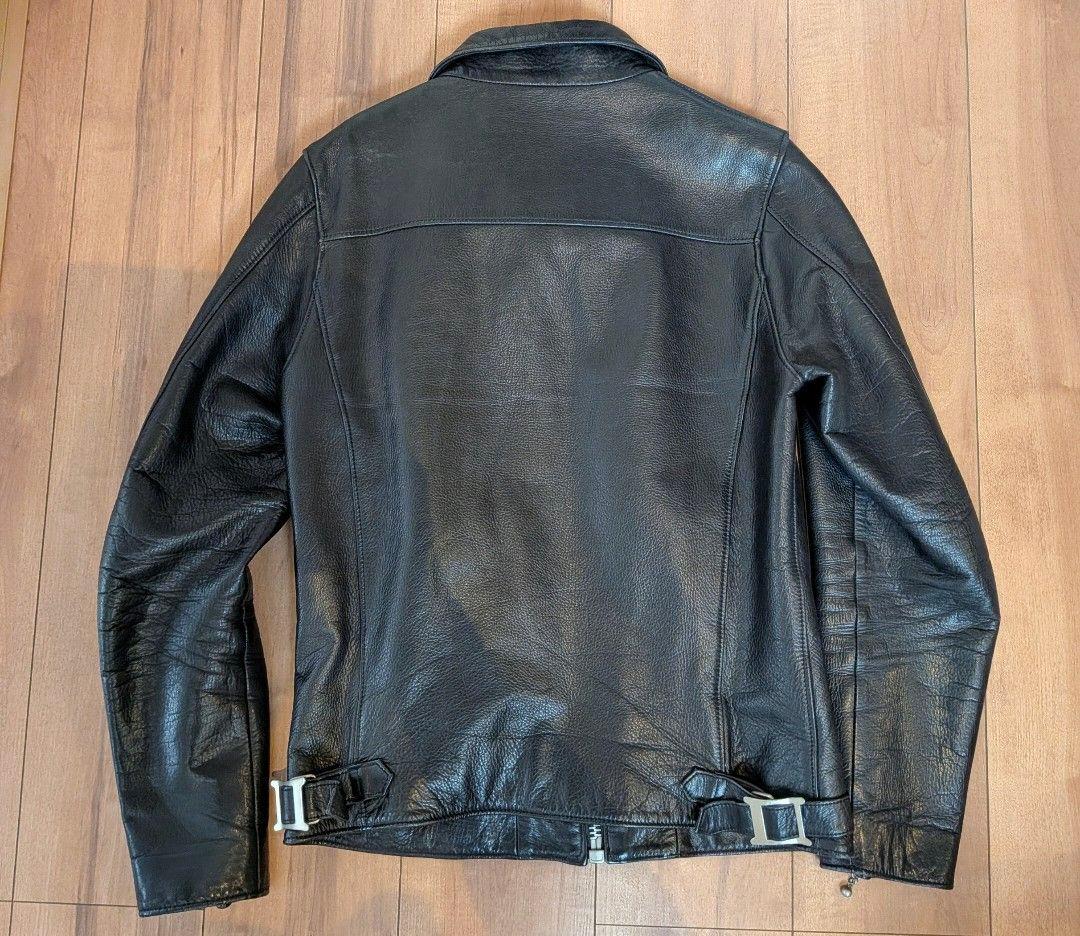 マット ROARS × UK extra ライダース レザージャケット