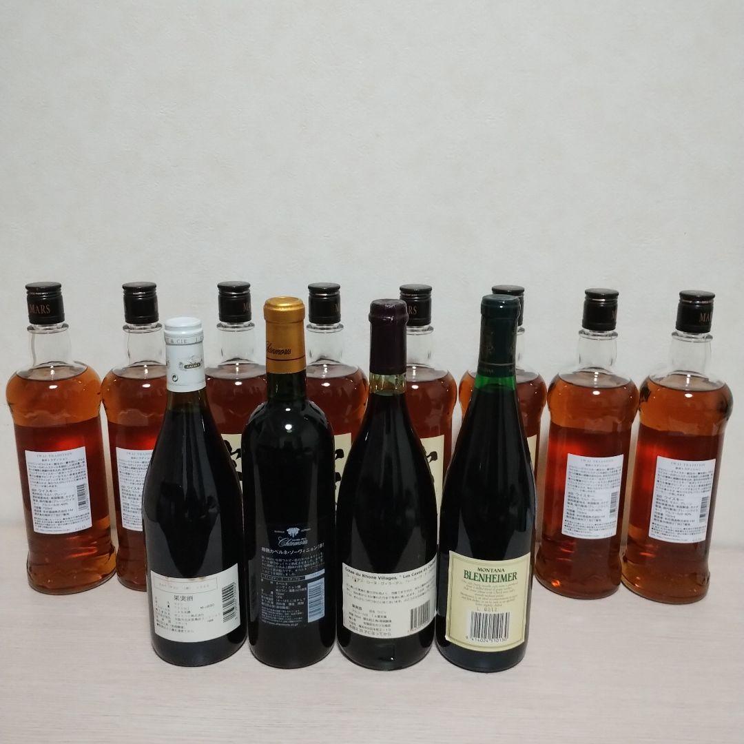 ウイスキーとワインのセット 12本