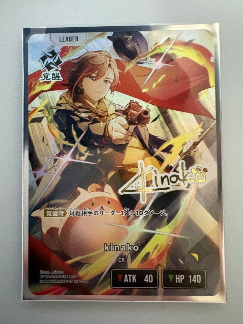 kinako リーダー LPRR サイン入り