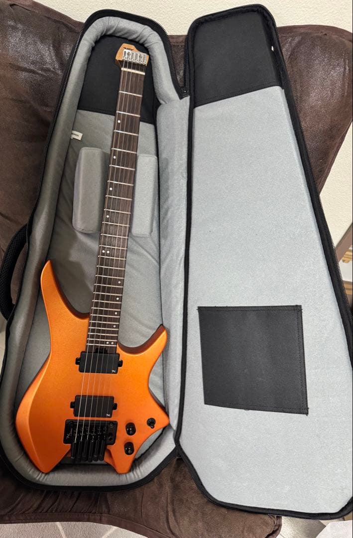 ギター HEX Guitars / N500 llic Coral Orange