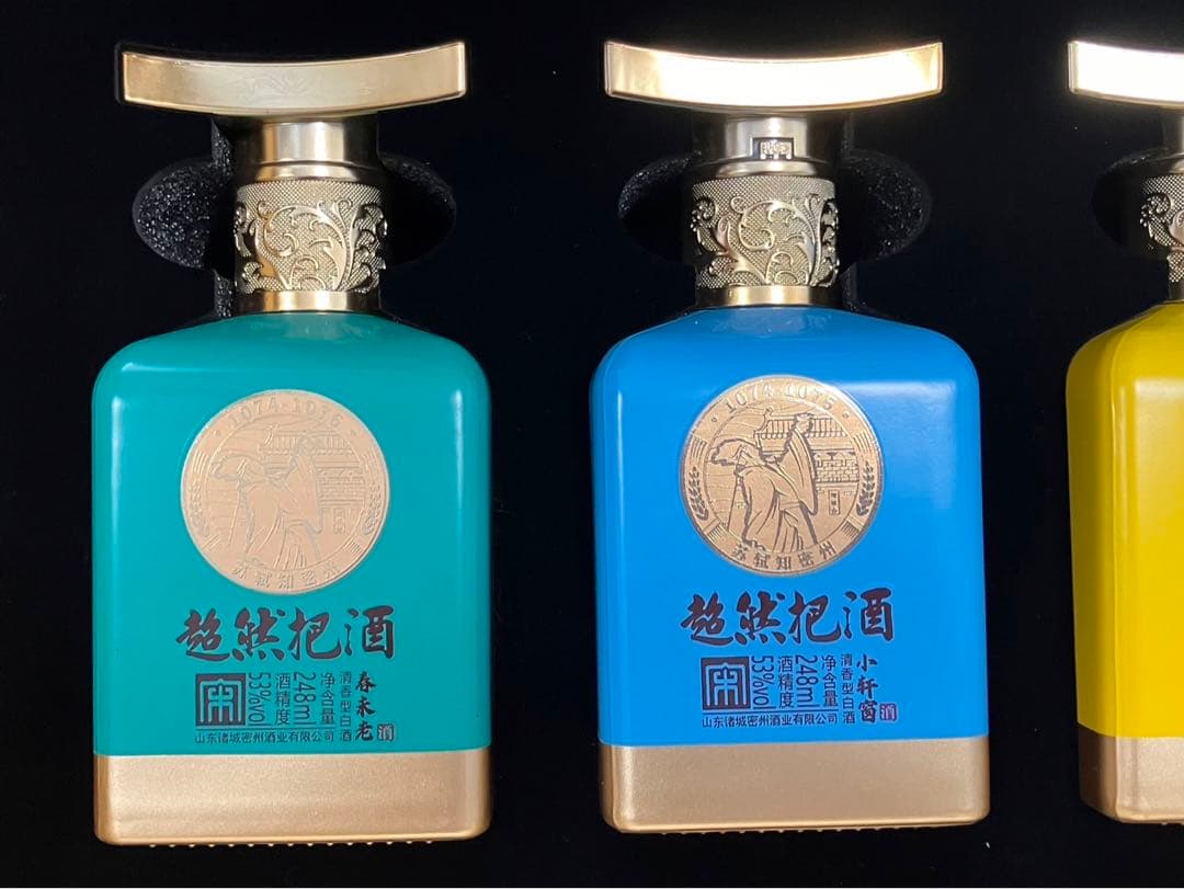 白酒　中国山東省諸城市産　4本セット