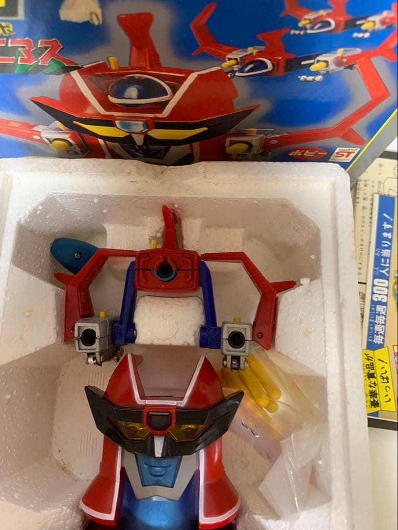 ⚠️デッドストック　当時物　未来ロボ　ダルタニアス　ミライジエット　デルファイター