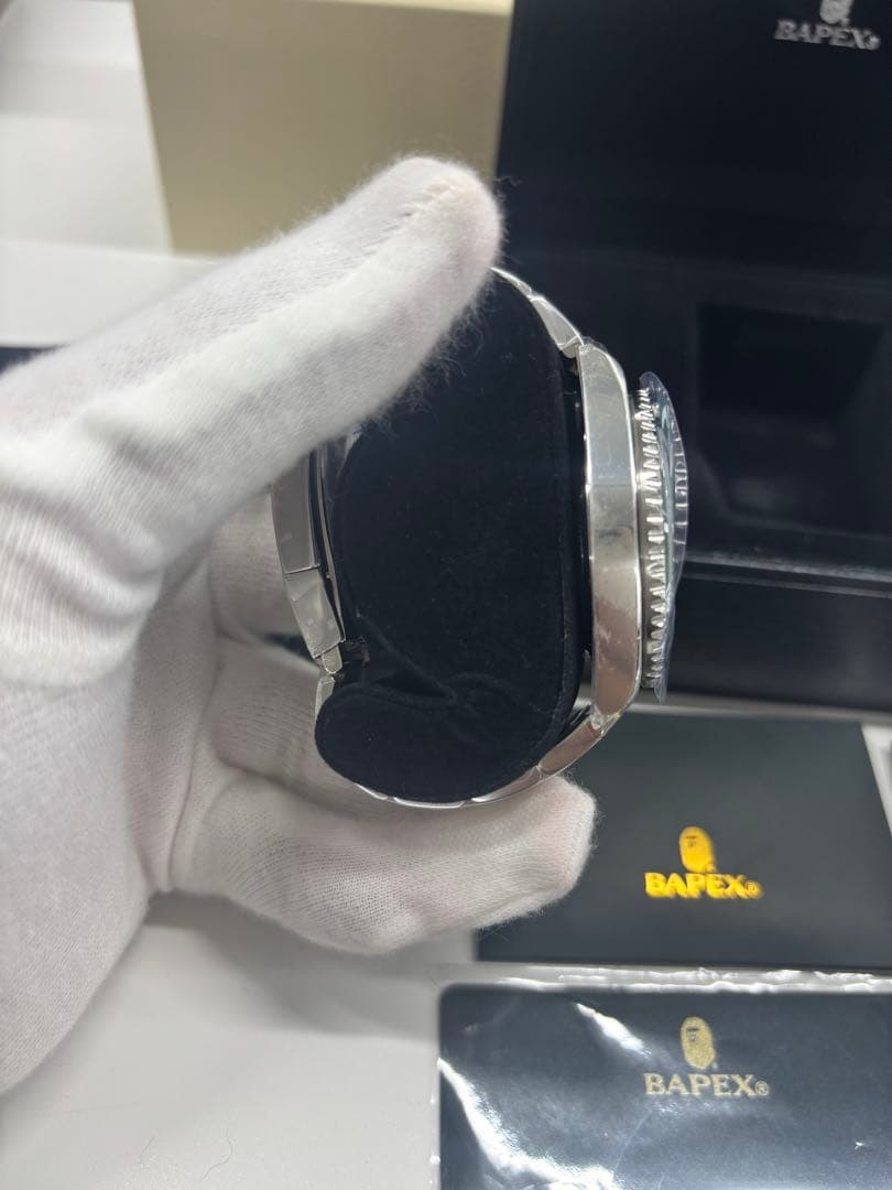 BAPEX® 自動巻き時計 緑