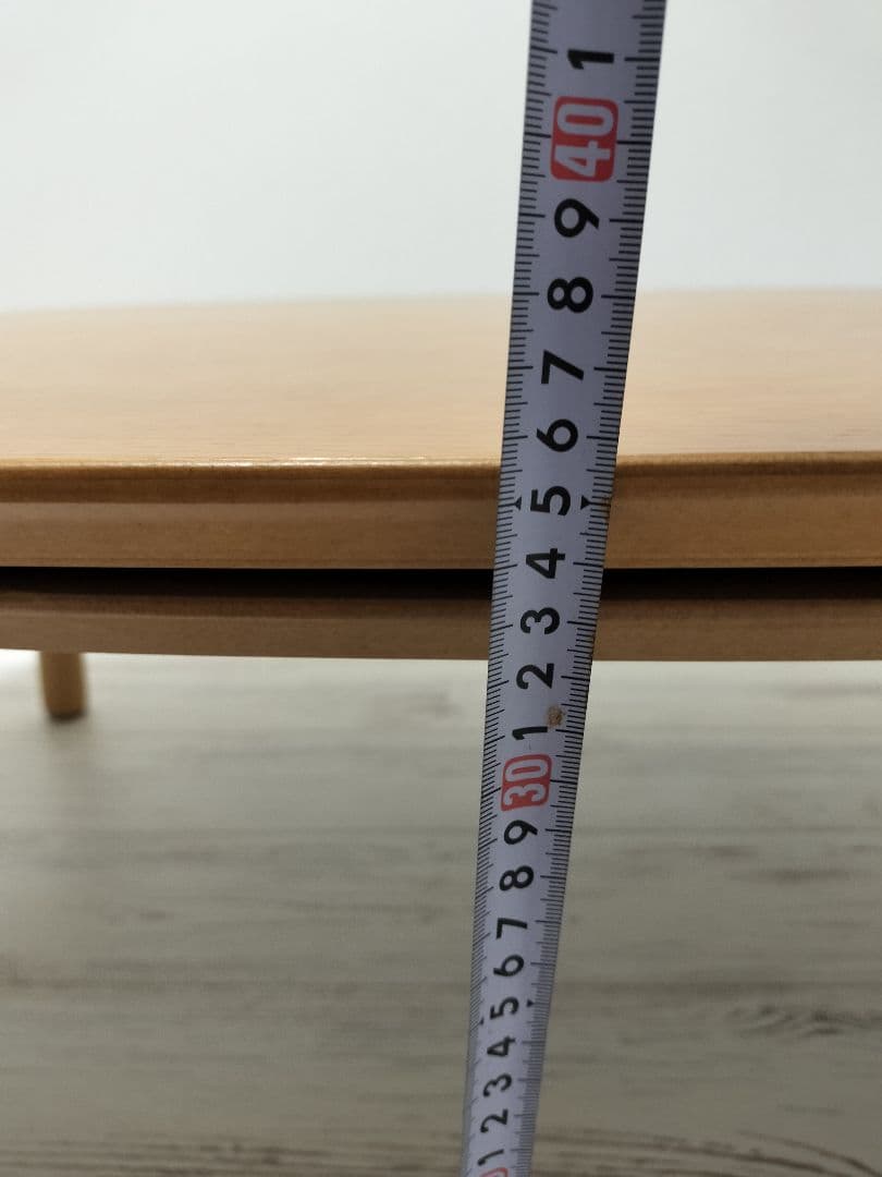 無印良品　楕円こたつ　専用こたつ布団付