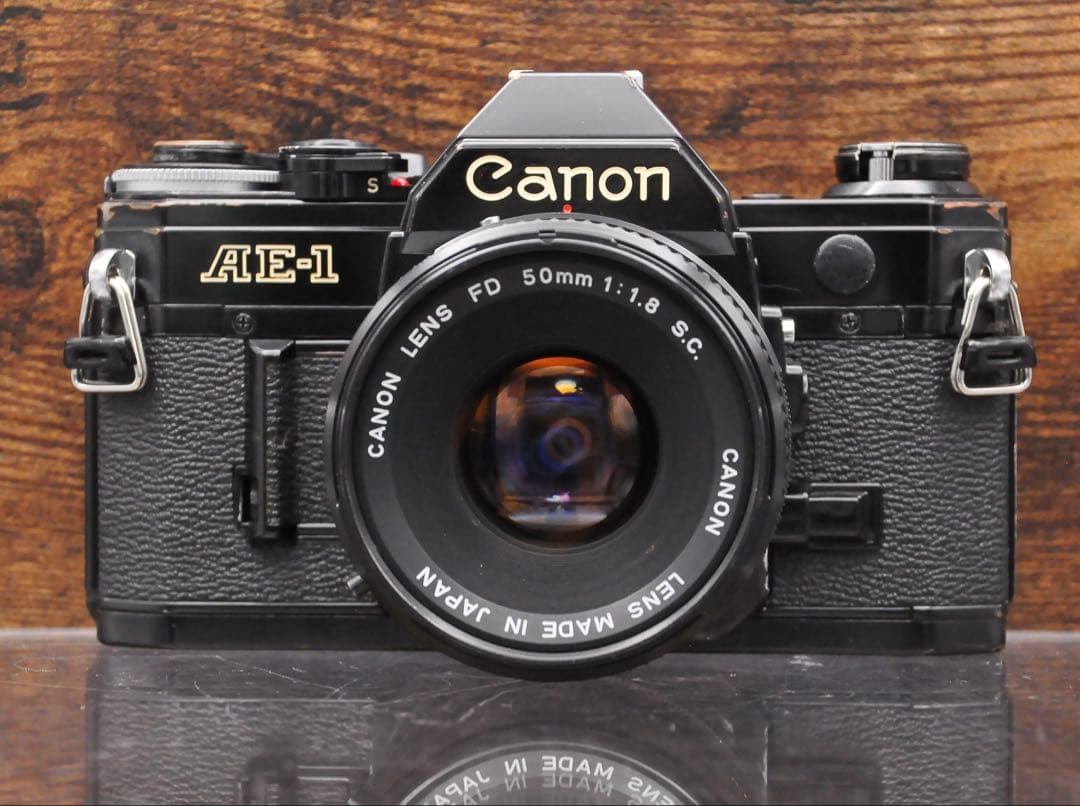 フイルムカメラ　Canon AE-1 動作品