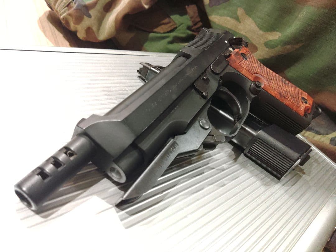 KSC M93RII ガスブローバック ABS セミ/フル/3バースト作動