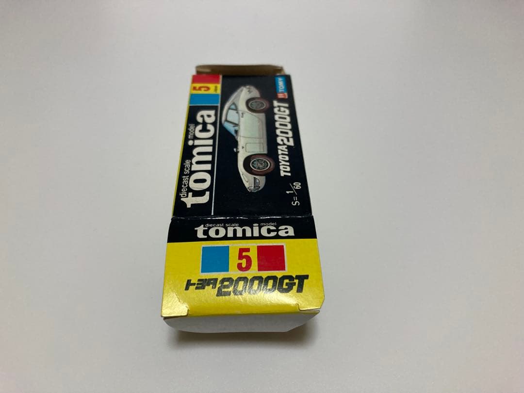 トミカ　日本製　トヨタ2000GT 1Aホイール　黒箱