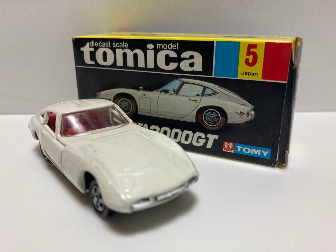 トミカ　日本製　トヨタ2000GT 1Aホイール　黒箱