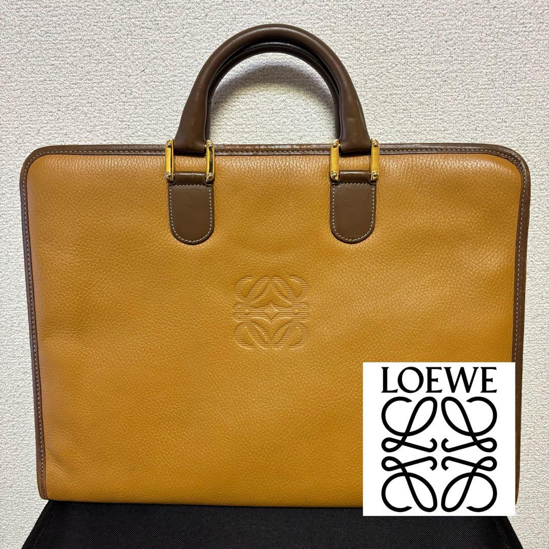 LOEWE☆アナグラム ビジネスバッグ・ブリーフケース