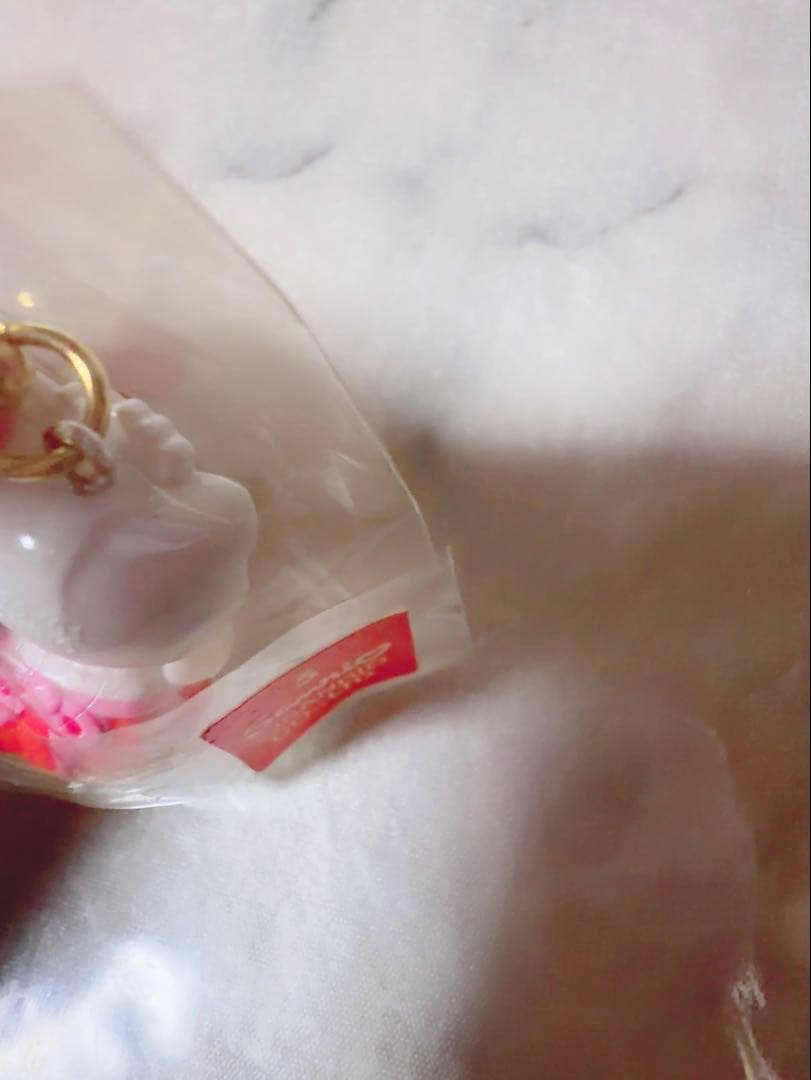 ハローキティ ウェイトレス 根付け ストラップ カフェ お茶 激レア 超希少