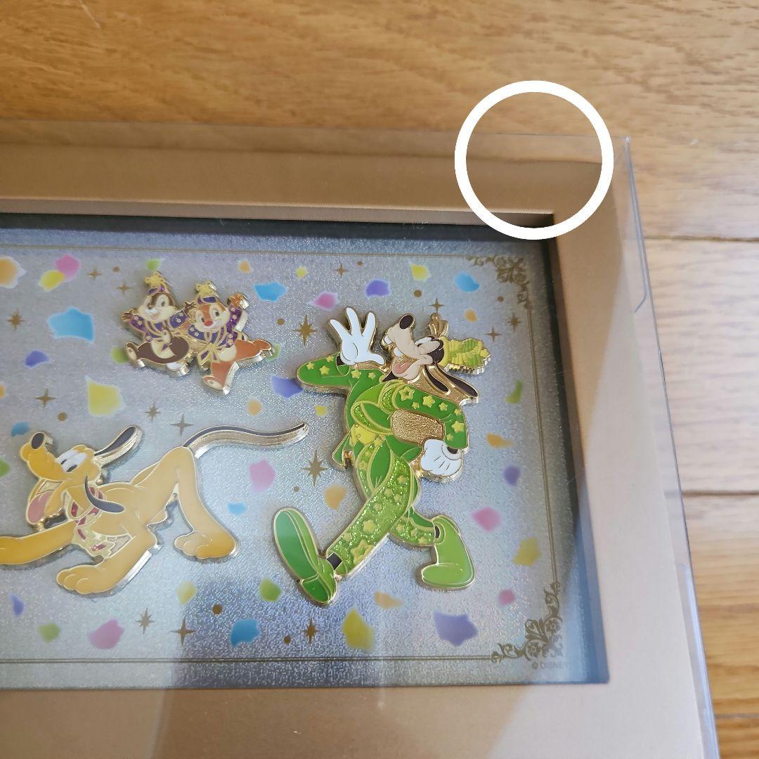 ディズニー　ハーモニーインカラー　ピンバッジ　額入り